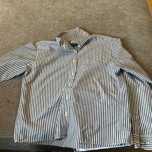 Lands end striped shirt
